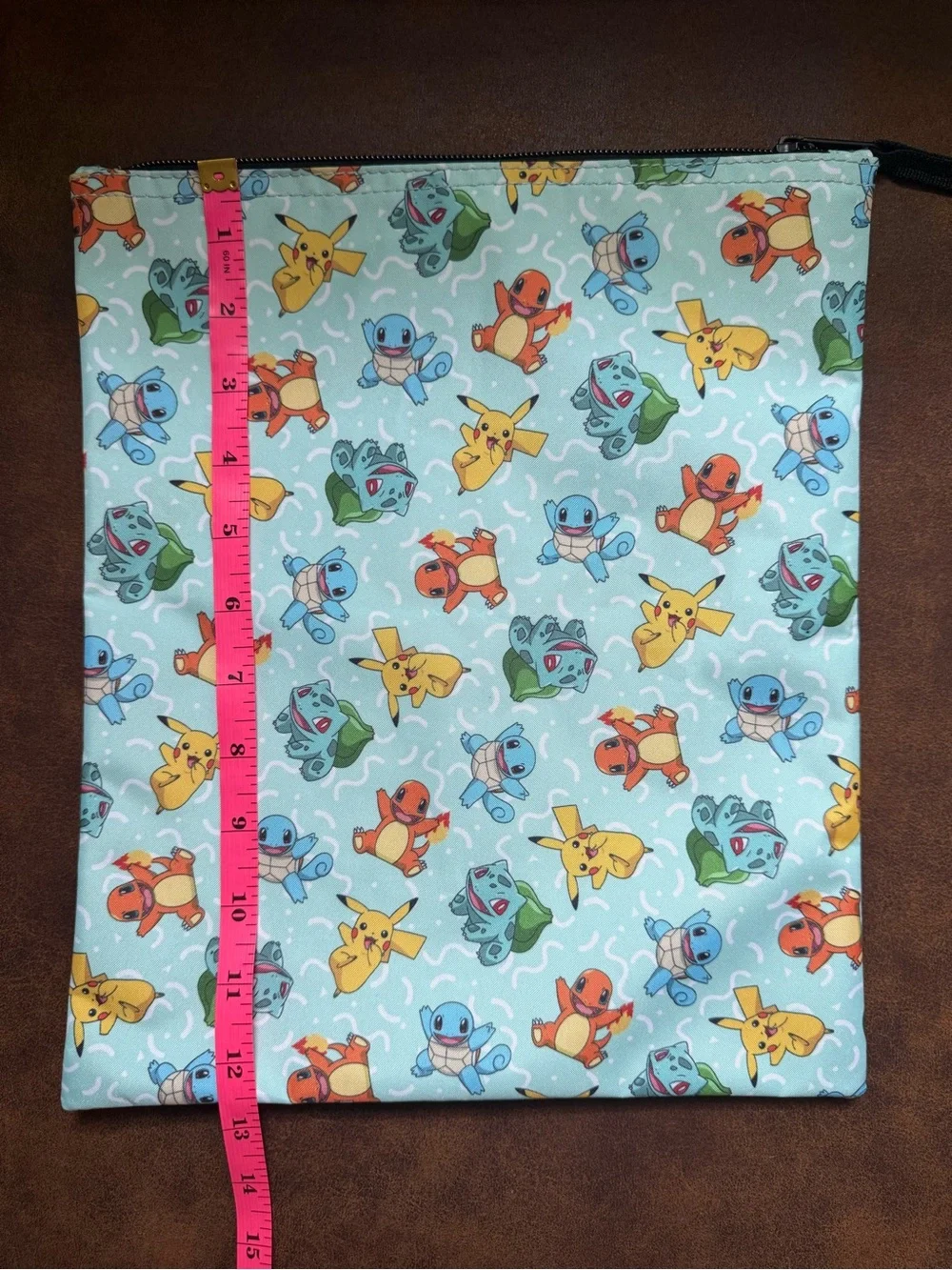 🆕 Bioworld Pokémon All-Over-Print Laptop/Utility Zipper Pouch Bag